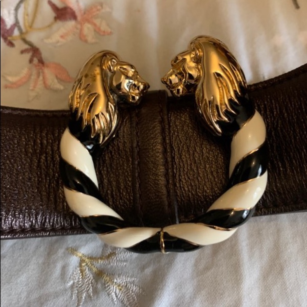 Bvlgari belt and buckle
